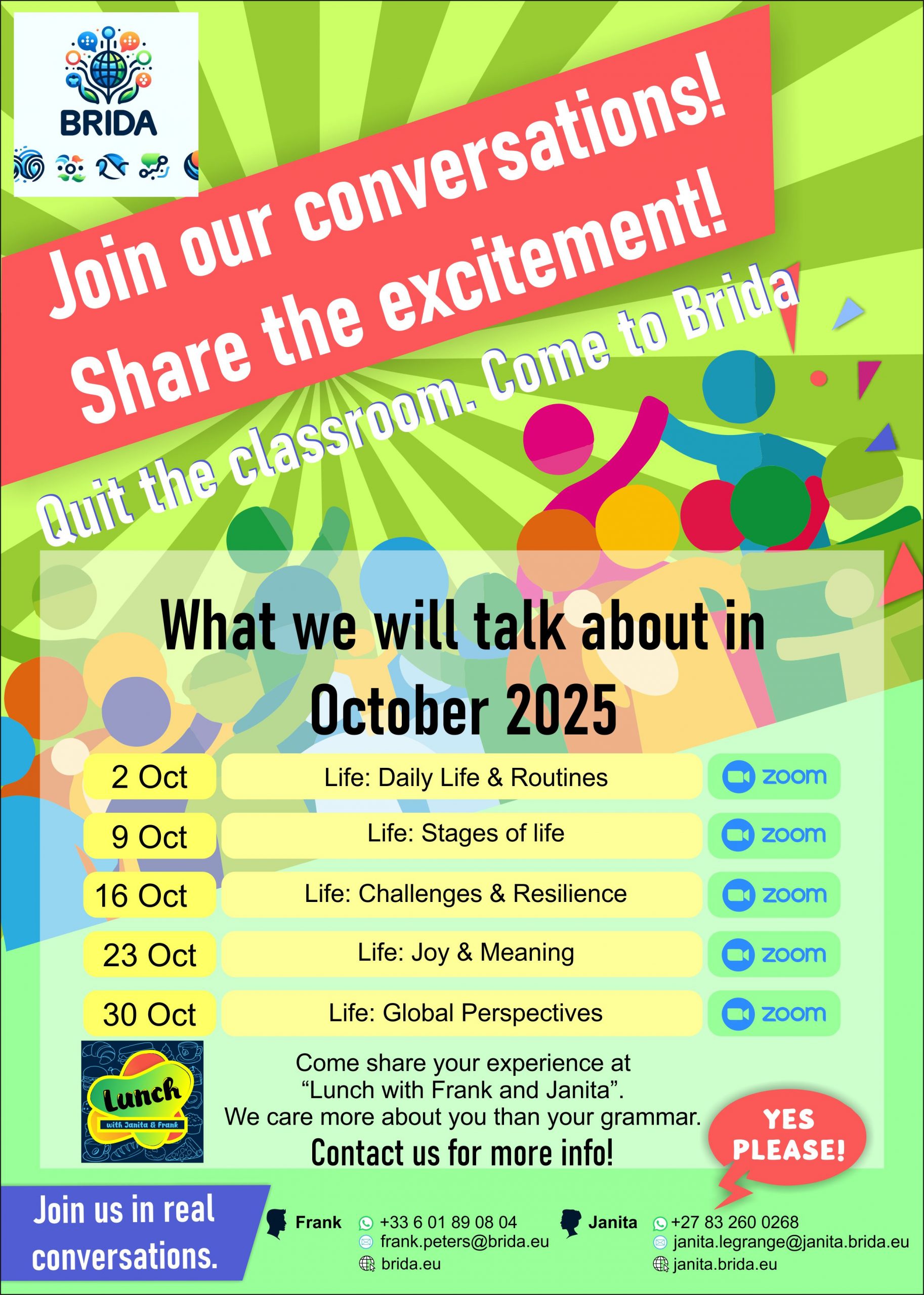 October Topics Lunch