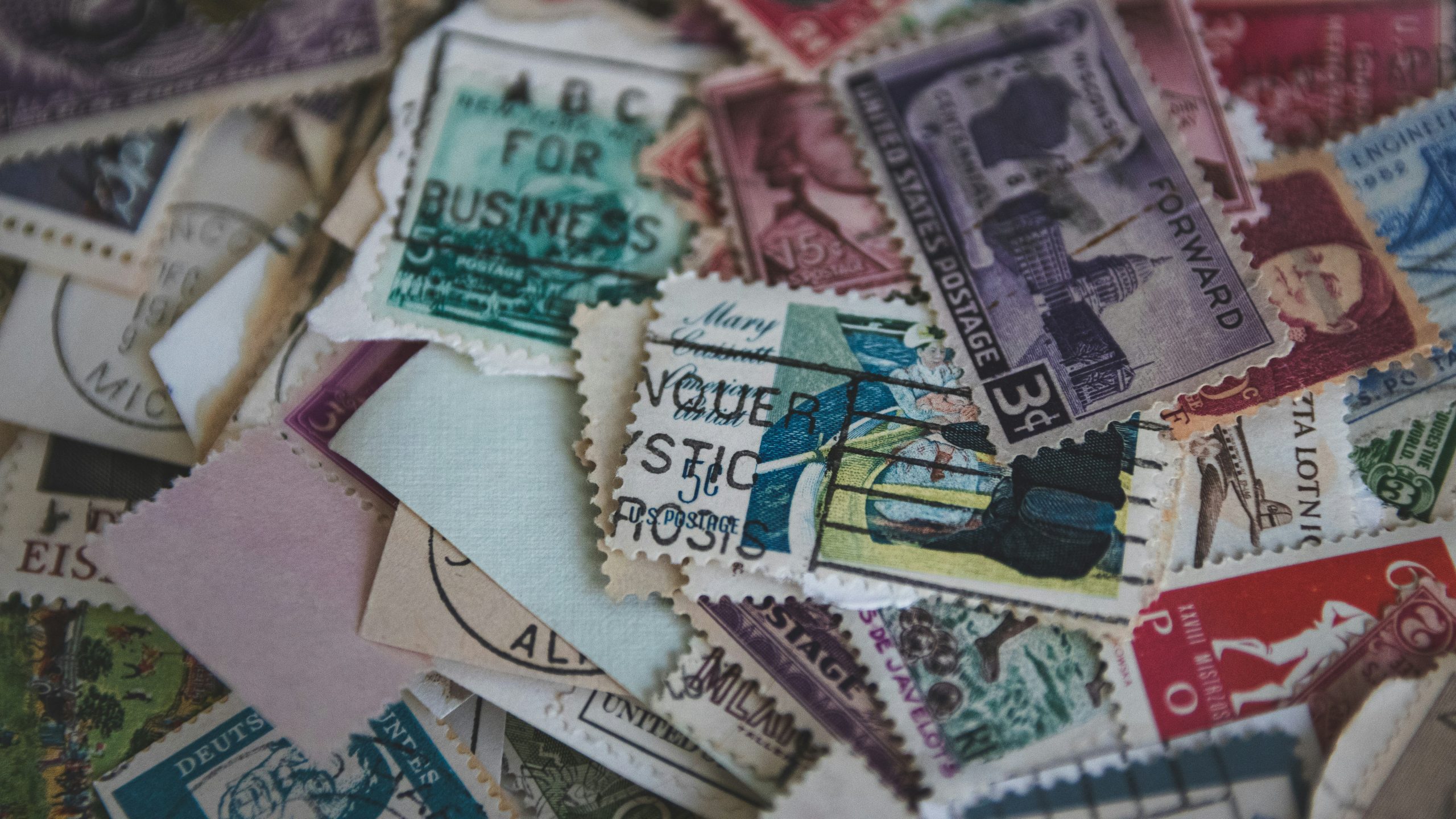 World Post Day stamps